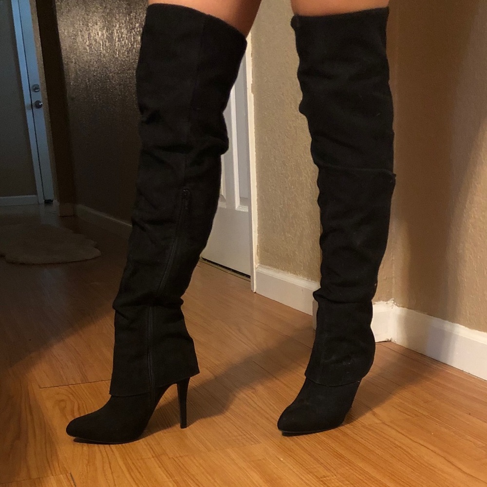 Thigh high boots